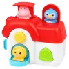 LEAN TOYS Interaktívny vzdelávací domček pre batoľatá - pop-up zvieratká