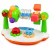 LEAN TOYS interaktívna hudobná hračka pre batoľatá hrkálka svetlá zvuky