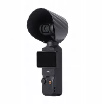 SUNNYLIFE Slnečná clona objektívu pre DJI Osmo Pocket 3 - čierna