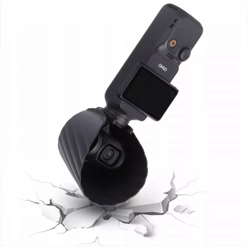 SUNNYLIFE Slnečná clona objektívu pre DJI Osmo Pocket 3 - čierna