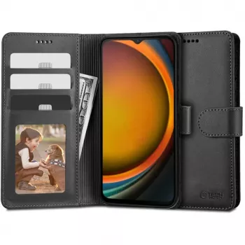 Tech-Protect puzdro s peňaženkou pre Samsung Galaxy Xcover 7, čierne