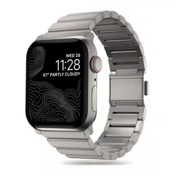 TECH-PROTECT Steelband Apple Watch 4 / 5 / 6 / 7 / 8 / 9 / SE / Ultra 1 / 2 (42 / 44 / 45 / 49 mm) titán