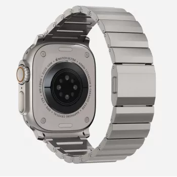TECH-PROTECT Steelband Apple Watch 4 / 5 / 6 / 7 / 8 / 9 / SE / Ultra 1 / 2 (42 / 44 / 45 / 49 mm) titán