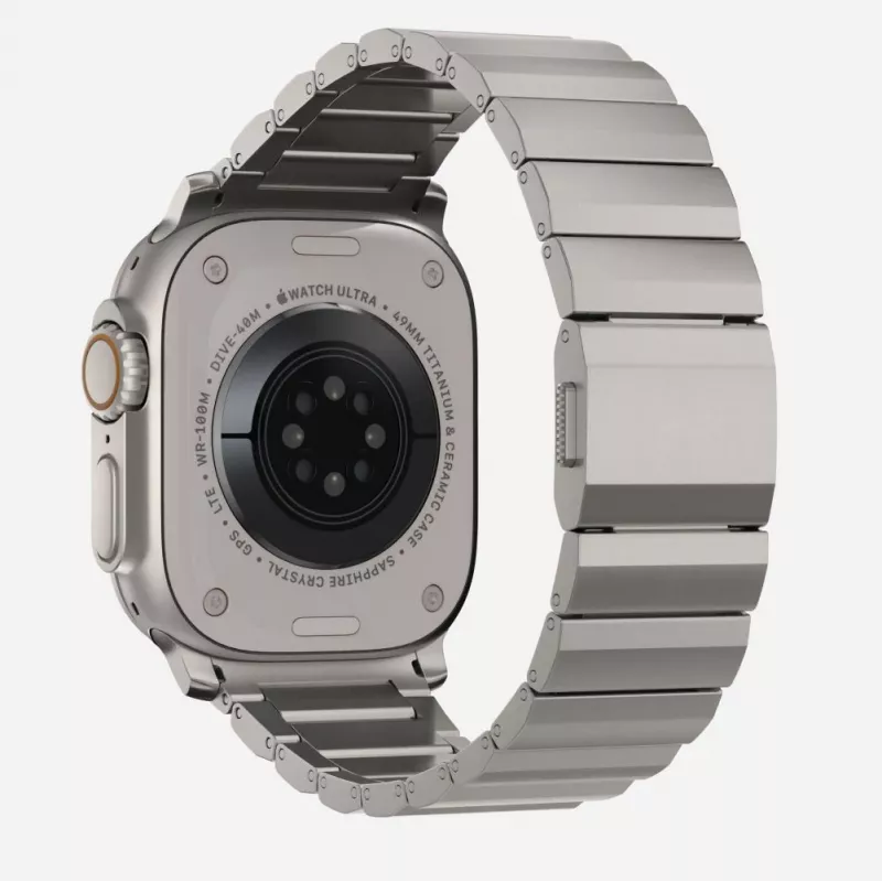 TECH-PROTECT Steelband Apple Watch 4 / 5 / 6 / 7 / 8 / 9 / SE / Ultra 1 / 2 (42 / 44 / 45 / 49 mm) titán