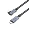 TECH-PROTECT ULTRABOOST MAX “L” USB 4.0 8K 40Gbps USB-C kábel PD 240W 150cm sivý