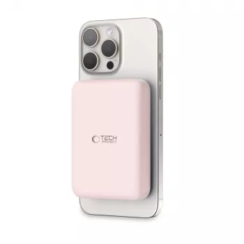 TECH-PROTECT PB11 LIFEMAG MagSafe powerbanka 10000mAh ružová