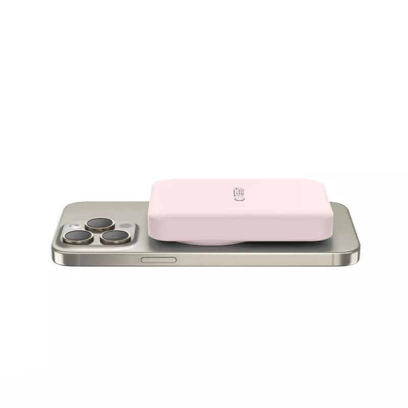 TECH-PROTECT PB11 LIFEMAG MagSafe powerbanka 10000mAh ružová