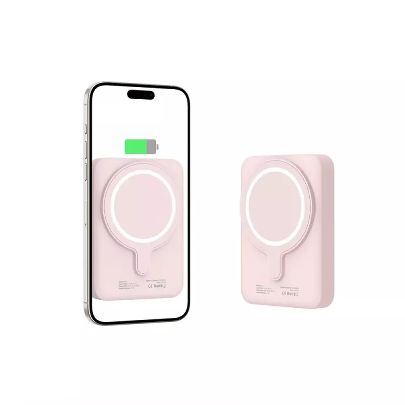 TECH-PROTECT PB11 LIFEMAG MagSafe powerbanka 10000mAh ružová