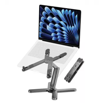 TECH-PROTECT ULS200 univerzálny stojan na notebook sivý
