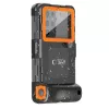 TECH-PROTECT IPX8 univerzálne vodotesné puzdro na potápanie čierna/oranžová