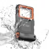 TECH-PROTECT IPX8 univerzálne vodotesné puzdro na potápanie čierna/oranžová