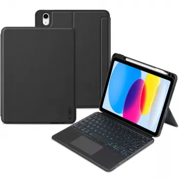 Tech-Protect SCMAG Pen + klávesnica na iPad 10,9 palcov 10. generácia 2022 / 11 palcov 2025, čierna