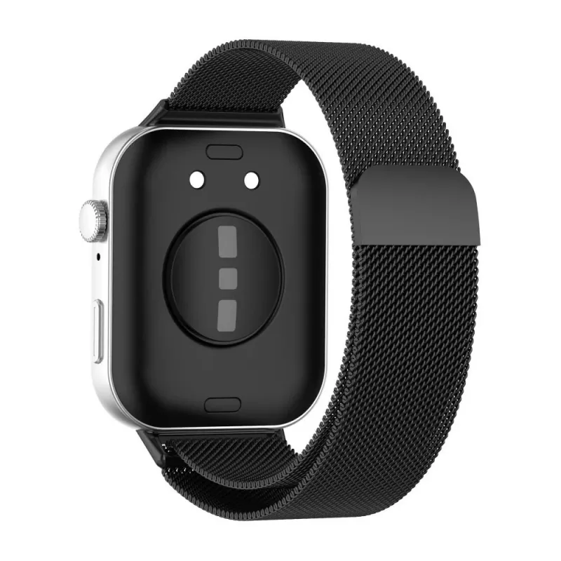 TECH-PROTECT Milanese Loop remienok pre Huawei Watch Fit 3 - čierny