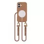 Tech-Protect Magnecklace Magsafe iPhone 16 čokoládovo hnedá