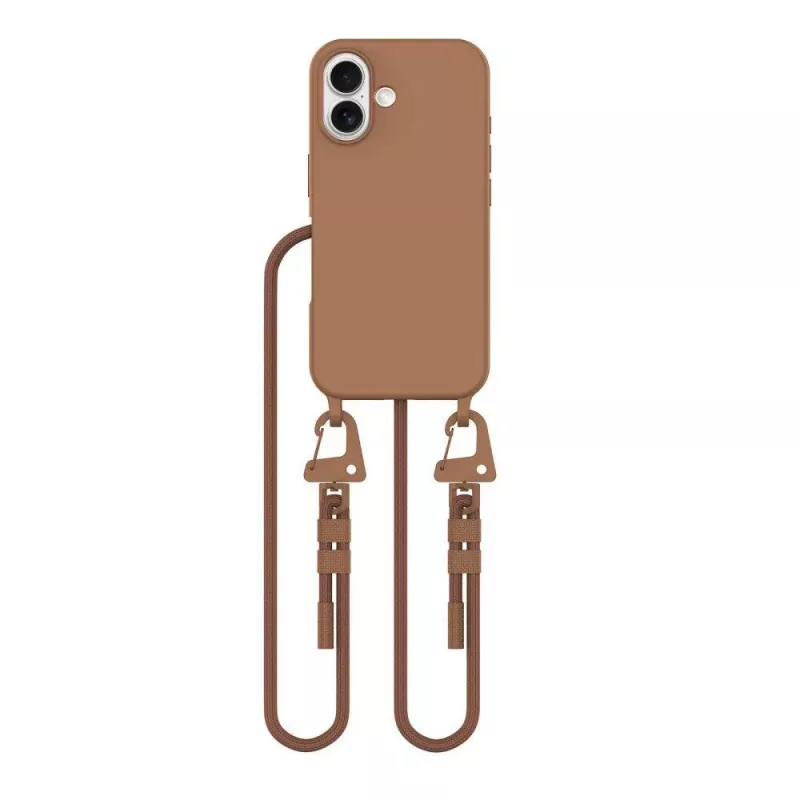 Tech-Protect Magnecklace Magsafe iPhone 16 čokoládovo hnedá