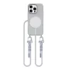 Tech-Protect Magnecklace MagSafe šnúrka na telefón pre iPhone 16 Pro Max sivá