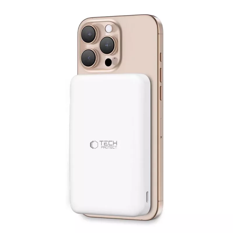 TECH-PROTECT PB24 LIFEMAG QI2 MAGSAFE POWERBANKA 10000MAH BIELA