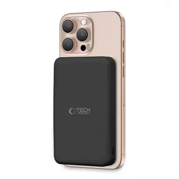 TECH-PROTECT PB24 LIFEMAG QI2 MAGSAFE POWERBANKA 10000MAH ČIERNA