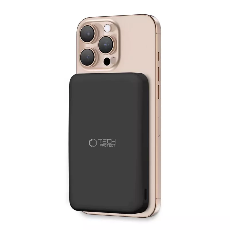 TECH-PROTECT PB24 LIFEMAG QI2 MAGSAFE POWERBANKA 10000MAH ČIERNA