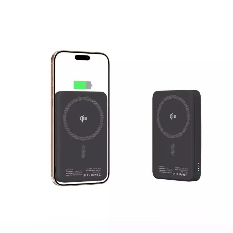 TECH-PROTECT PB24 LIFEMAG QI2 MAGSAFE POWERBANKA 10000MAH ČIERNA