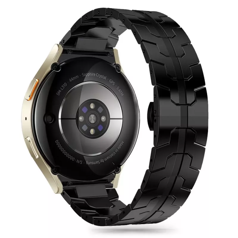 TECH-PROTECT STAINLESS LINE SAMSUNG GALAXY WATCH 4 / 5 / 5 PRO / 6 / 7 / FE ČIERNY