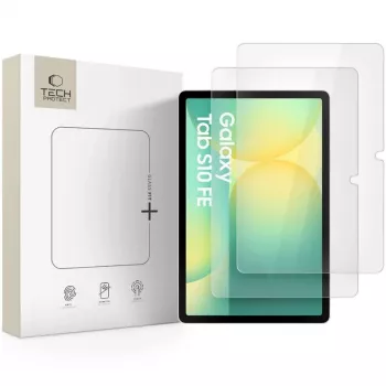 Tech-Protect Glass Fit+ tvrdené sklo ochranná fólia na displej pre Samsung Galaxy Tab S7/S8/S9 11.0 / S9 FE/S10 FE 10.9 - transparentná (balenie 2 ks)