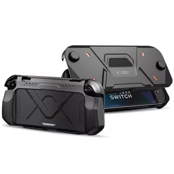 TECH-PROTECT CARBONOX NINTENDO SWITCH 2 ČIERNA