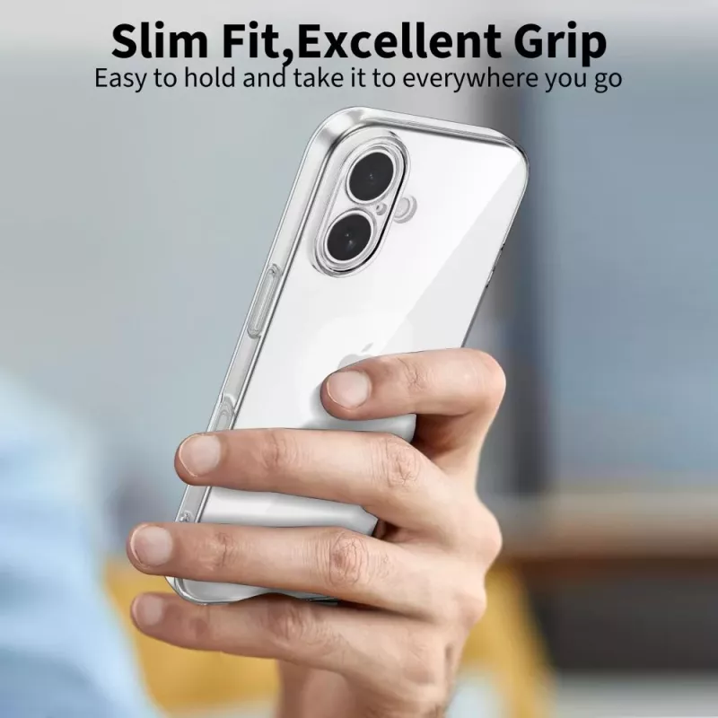 Tech-Protect Flexair iPhone 17 priehľadný zadný kryt