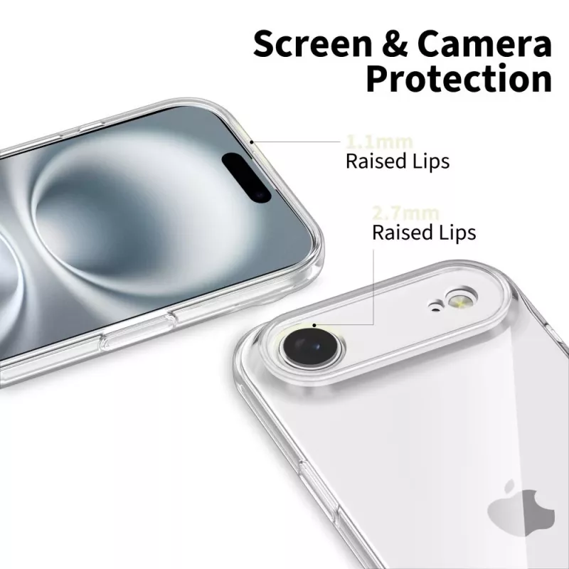 Tech-Protect Flexair iPhone 17 Air priehľadné ochranné puzdro