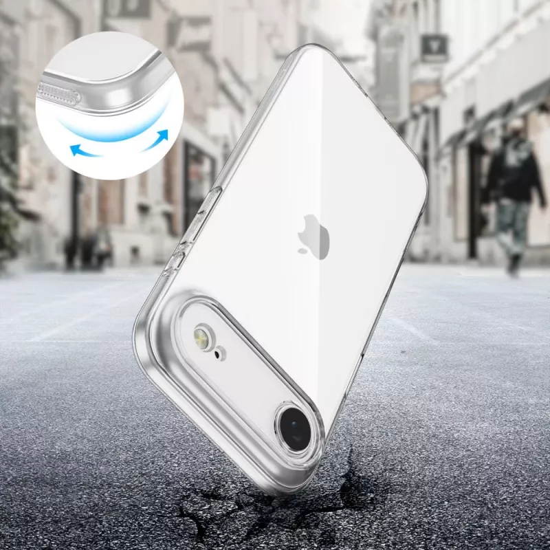 Tech-Protect Flexair iPhone 17 Air priehľadné ochranné puzdro