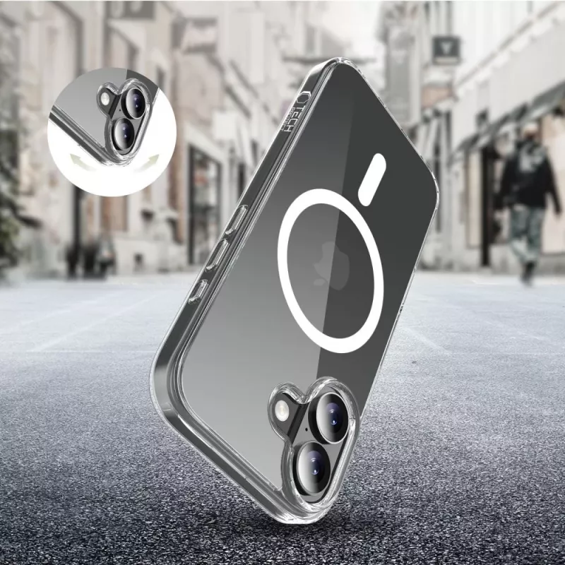 Tech-Protect Flexair Hybrid Magsafe iPhone 17 priehľadné