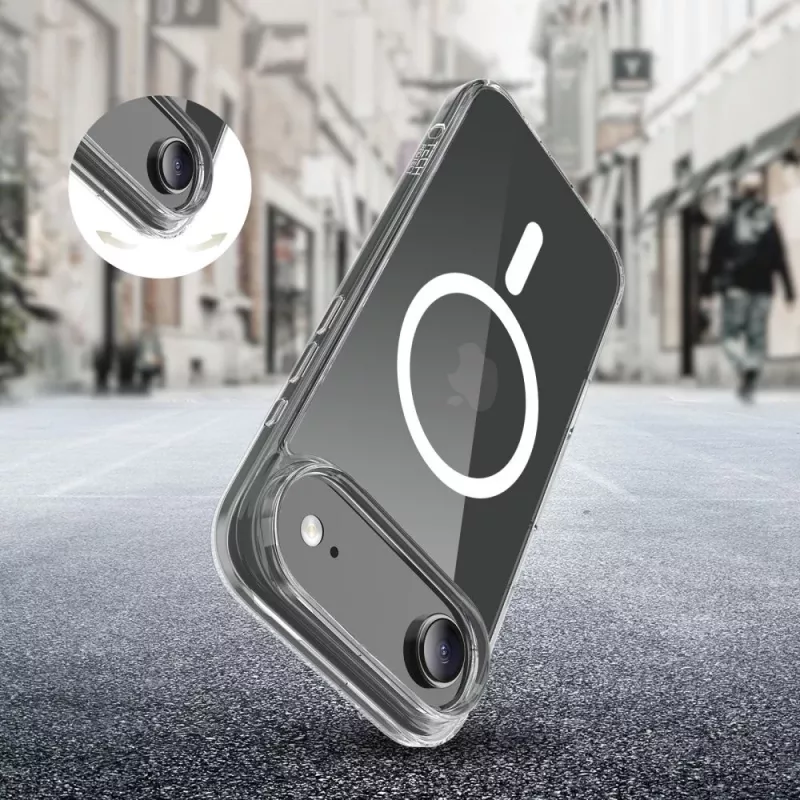 Tech-Protect Flexair Hybrid MagSafe iPhone 17 Air priehľadné