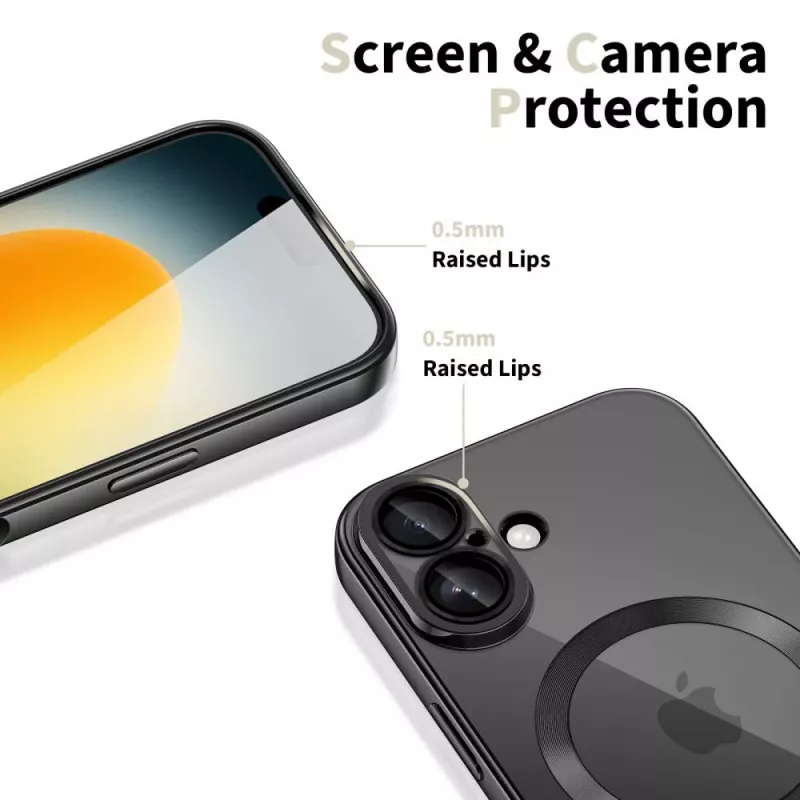 Tech-Protect MagFlex MagSafe iPhone 17 zadný kryt lesklá čierna