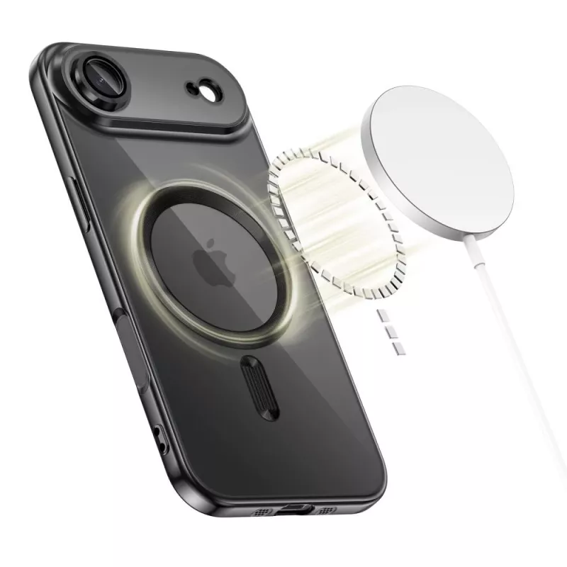 Tech-Protect Magflex Magsafe iPhone 17 Air lesklá čierna