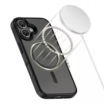 Tech-Protect Magmat Magsafe iPhone 17 matná čierna zadný kryt puzdro