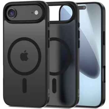 Tech-Protect Magmat Magsafe iPhone 17 Air matná čierna zadný kryt