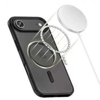 Tech-Protect Magmat Magsafe iPhone 17 Air matná čierna zadný kryt