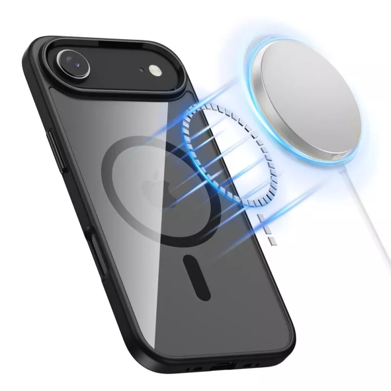 Tech-Protect Magmat Magsafe iPhone 17 Air čierna/priehľadná