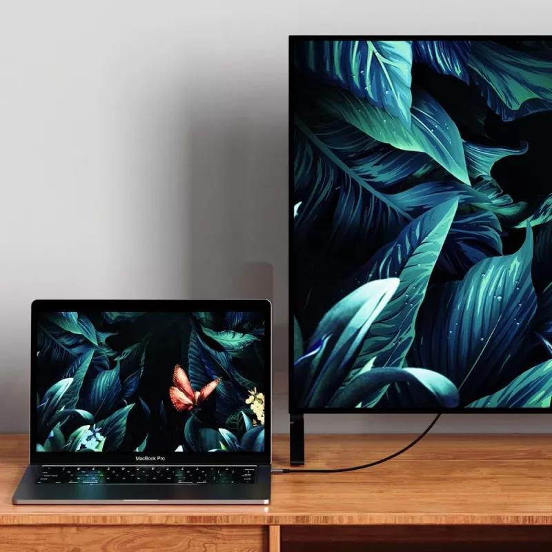 TECH-PROTECT UltraBoost USB-C na HDMI 2.0 kábel 4K 60Hz 180cm čierny