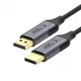 TECH-PROTECT ULTRABOOST DisplayPort na DisplayPort kábel 1.4 4K 60Hz 200cm čierny