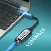 TECH-PROTECT ULTRABOOST adaptér USB 3.0 na Ethernet RJ45 1000Mbps čierny