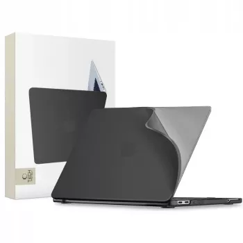 Tech-Protect Softshell MacBook Neo 13 2026 matné čierne ochranné pevné puzdro