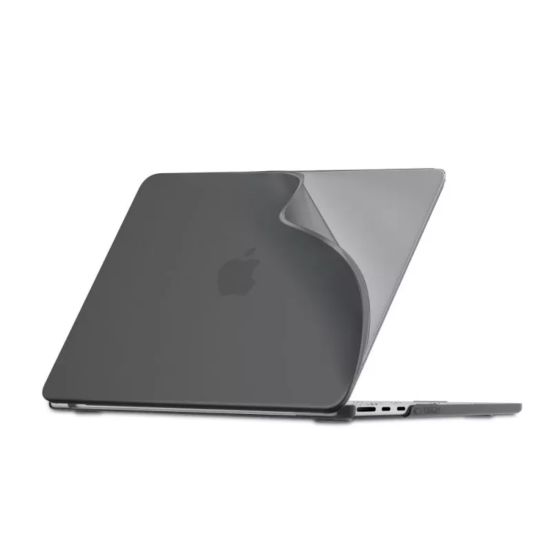 Tech-Protect Smartshell pevné puzdro pre MacBook Air 13 M2-M5 2023-2026, matná čierna