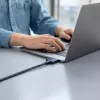 TECH-PROTECT MMC01 ULTRABOOST magnetický MacBook kábel USB-C na MagSafe 3 140W 2m polnočná modrý