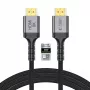 TECH-PROTECT ULTRABOOST KÁBEL HDMI 2.1 4K 120HZ / 8K 60HZ 200CM ČIERNY