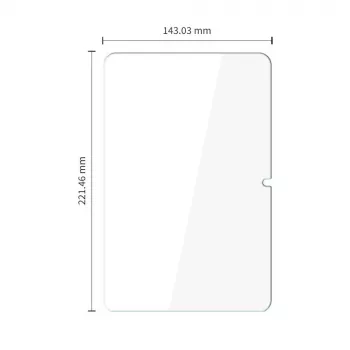 TECH-PROTECT Glass Fit+ tvrdené sklo ochranná fólia displeja pre Xiaomi Redmi Pad 2 9.7 - 2 balenie číra