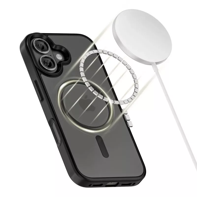 Tech-Protect Magmat XT 4-Set MagSafe puzdro pre iPhone 17, matná čierna