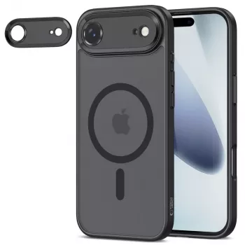 Tech-Protect Magcam MagSafe zadný kryt pre iPhone 17 Air matná čierna