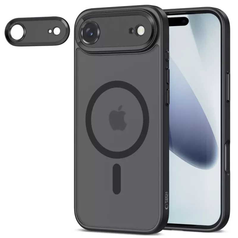 Tech-Protect Magcam MagSafe zadný kryt pre iPhone 17 Air matný čierny