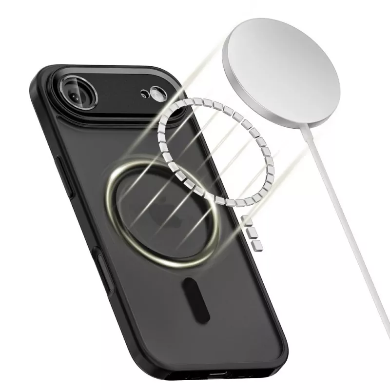 Tech-Protect Magcam MagSafe zadný kryt pre iPhone 17 Air matný čierny